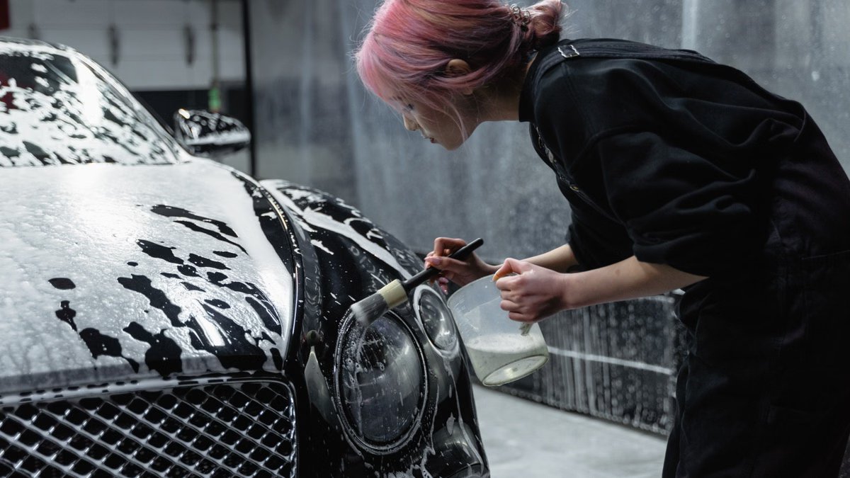 Exterior car detailing at Car Craft Muzaffarpur